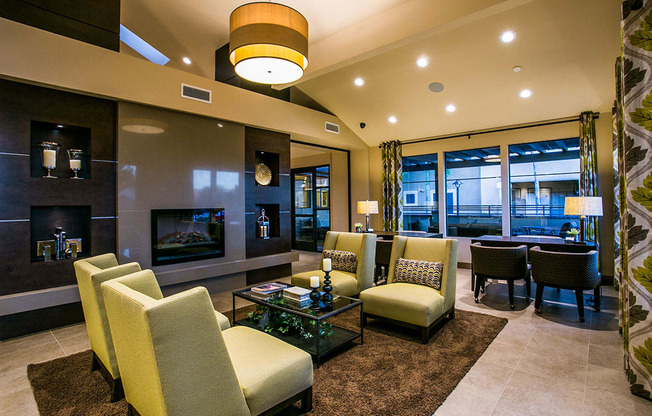 Clubhouse Lounge at Apts for Rent in Chandler AZ