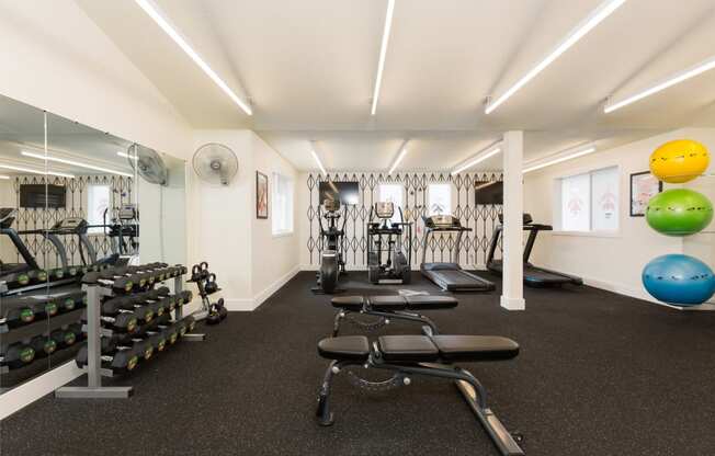 Fitness Center With Modern Equipment at Cedar House, Vancouver, 98682