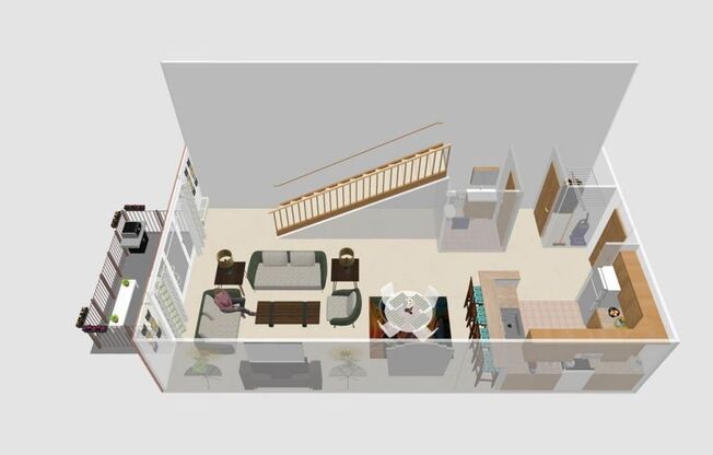 1 bed, 1.5 baths, 810 sqft, $1,480, Unit 290-309