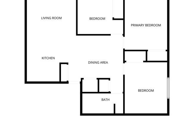 3 beds, 1 bath, 800 sqft, $1,195, Unit #207