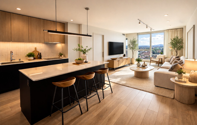 1 bed, 1 bath, 843 sqft, $4,390, Unit 1307