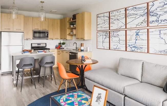 Cumberland Apartments - Vinings Lofts and Apartments - quartz countertops