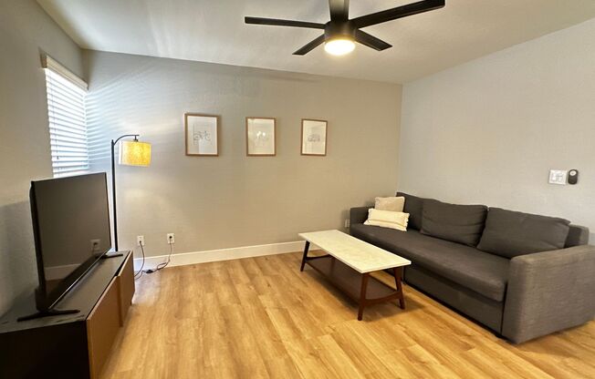 FULLY FURNISHED 1 BEDROOM 1 BATHROOM CONDO UPDATED HEART OF THE VALLEY