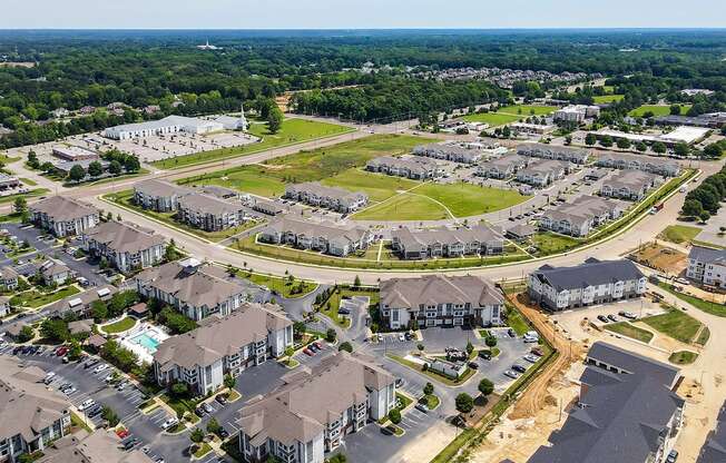 Villas at Germantown Aerial