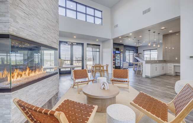 the preserve at ballantyne commons community living room at Copper 87, Utah, 84088