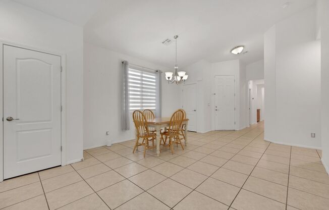 Single story in gated community
