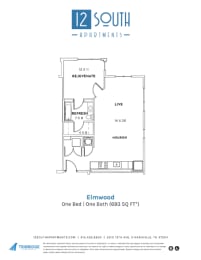 1 bed, 1 bath, $1,860