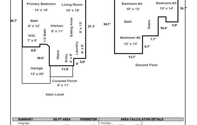 3 beds, 2.5 baths, $1,895