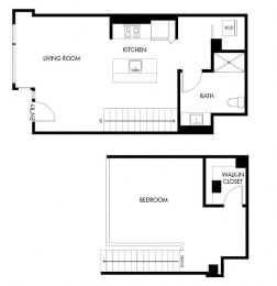 1 bed, 1 bath, 951 sqft, $3,291