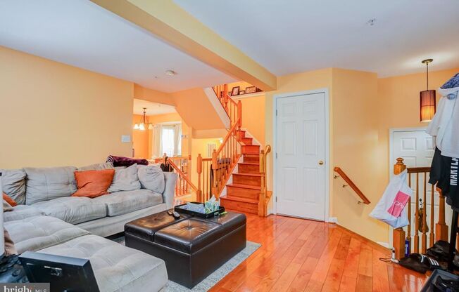 Lovely end unit three level townhome.