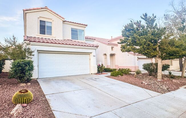 Experience cozy, modern living, Two-story home located in the highly desirable Summerlin community.