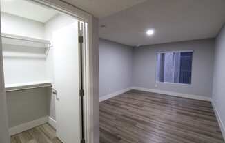 Bedroom with Large Walk-In Closet