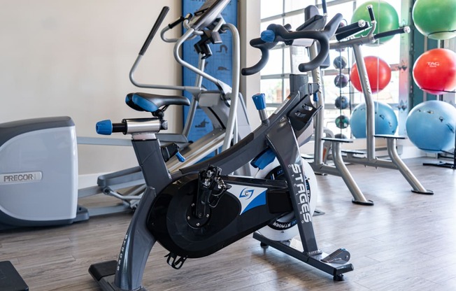 Cardio Equipment At The Fitness Center