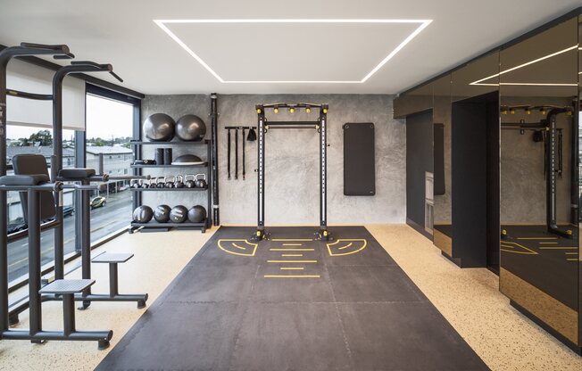 Fitness center with state of the art equipment