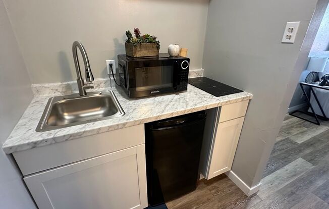 Clean, updated unit with utilities included -Affordable living without a Roomate!