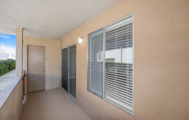 Balcony View at Los Robles Apartments in Pasadena, CA