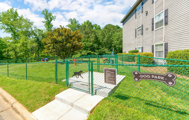 Fenced In Dog Park at Waterford Creek Apartments