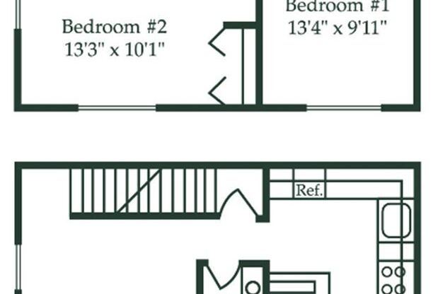 3 beds, 1.5 baths, 1,065 sqft, $1,625