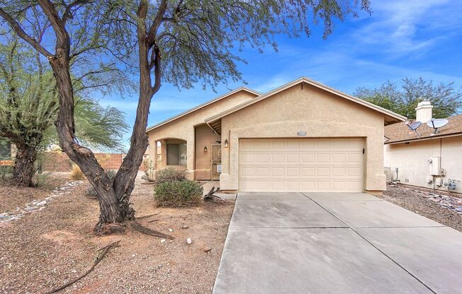 Sunlit Serenity in Rita Ranch – Vaulted Ceilings & Spacious Backyard Oasis