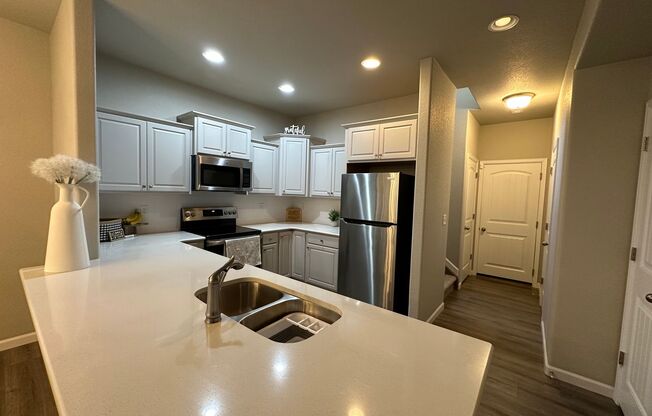 Modern 2-Bed, 2.5-Bath Townhome in Lorson Ranch!