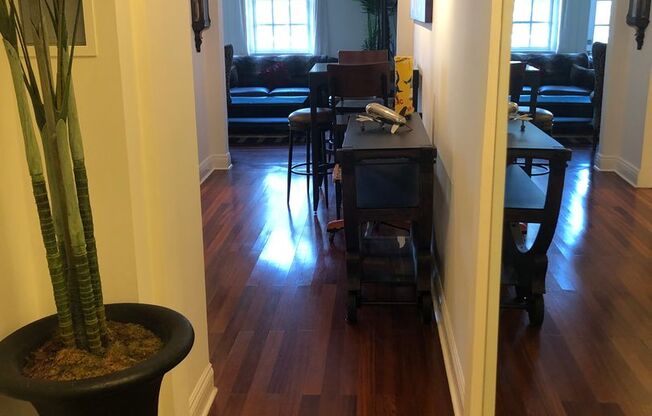 Victorian One Bedroom, 12 Ft. Ceilings -  Furnished/Unfurnished Available Now!  AMSI/Maureen Couture