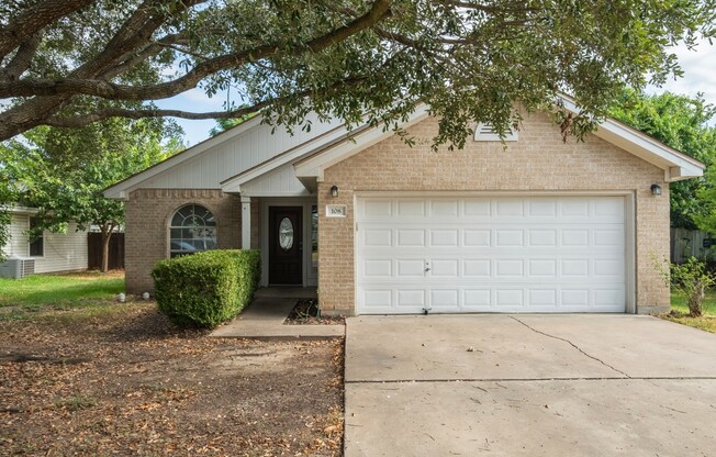 3 Bedroom, 2 Bath Home on a Shady Lot in Hutto
