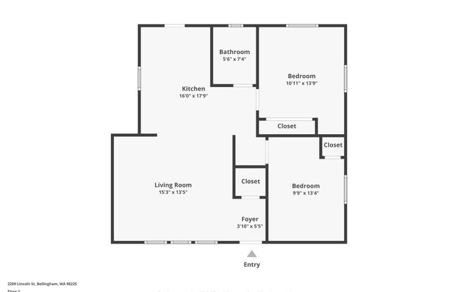 2 beds, 1 bath, $1,795