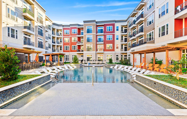 Waterford Market Apartments Pool Dallas Texas Apartments with outdoor pool