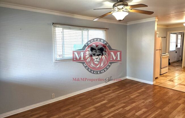 3 Bd  1 Bath Home in Salt Lake City
