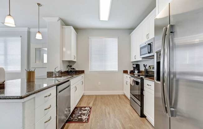 Elegant And Timeless Kitchen at Apex Mission Valley, San Diego, California