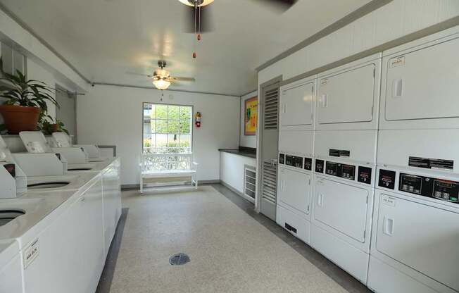 community laundry room