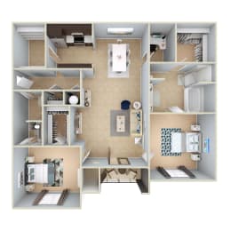 2 beds, 2 baths, 1,710 sqft, $2,161