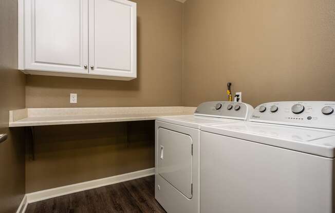 the enclave at homecoming terra vista laundry room