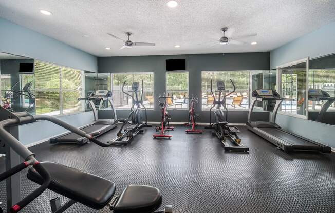 Fitness Center at Reflections Apartment Homes in Gainesville, Florida, FL