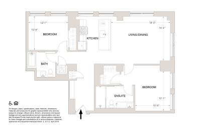 2 beds, 2 baths, 1,210 sqft, $3,760