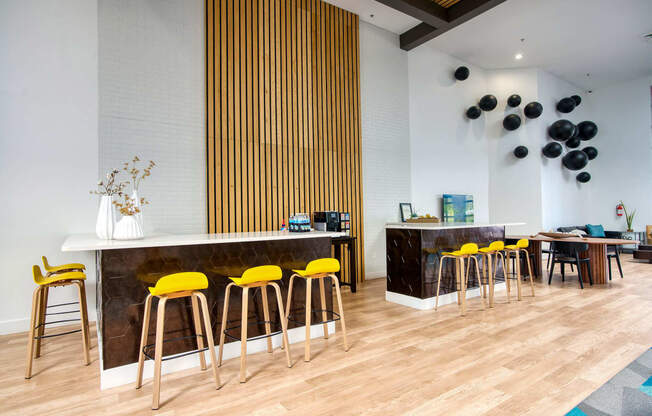 the lobby or reception area of an apartment buildingat Presidio Palms Apartments, Tucson, 85701