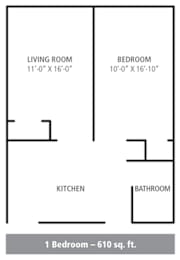 1 bed, 1 bath, 650 sqft, $1,799