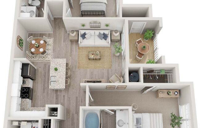 2 beds, 2 baths, 1,095 sqft, $2,115, Unit 35-403