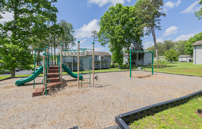 our apartments have a playground for your kids to play