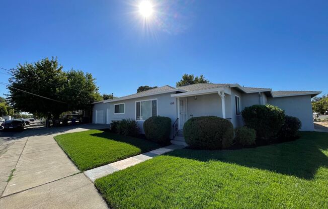 Huge yard with 4 car garage! Newly Remodeled 4-Bedroom Home with RV Parking, minutes to BART