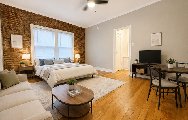 Studio, 1 bath, 275 sqft, $1,450, Unit 102