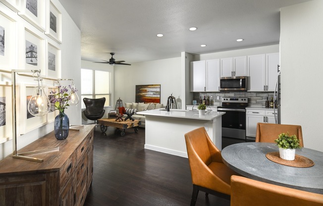 One Bedroom | Kitchen | Dining and Living Area