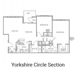 2 beds, 2 baths, 1,195 sqft, $2,315