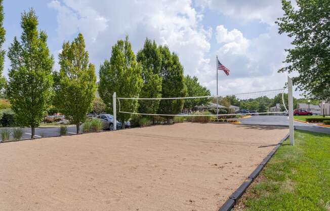 Sand Volleyball Court at Chinoe Creek Apartments, PRG Real Estate, Lexington, 40502