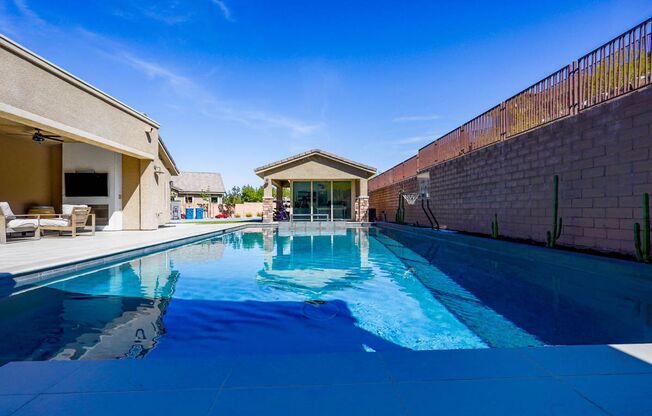 Single Story Pool Home In Reverence Guard Gated Community