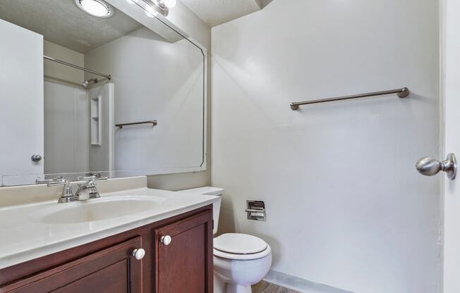 Bathroom at affordable apartments in Antioch TN