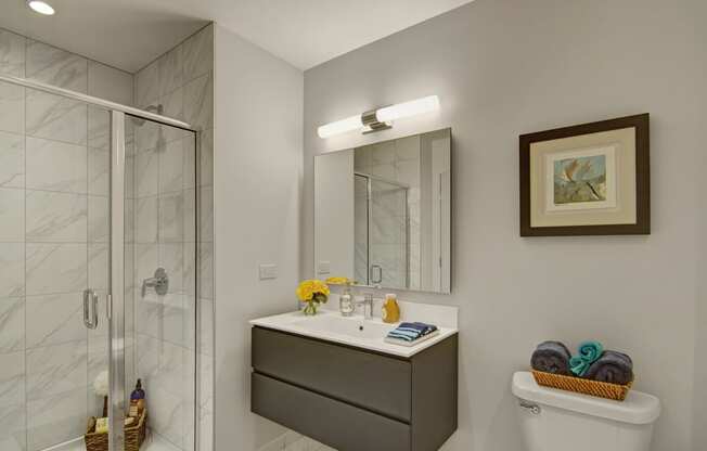 bathrooms in the rental home