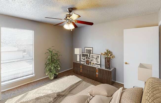 bedroom in Lubbock, TX