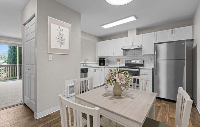 Bayview Apartment Homes in Federal Way, Washington Model Kitchen