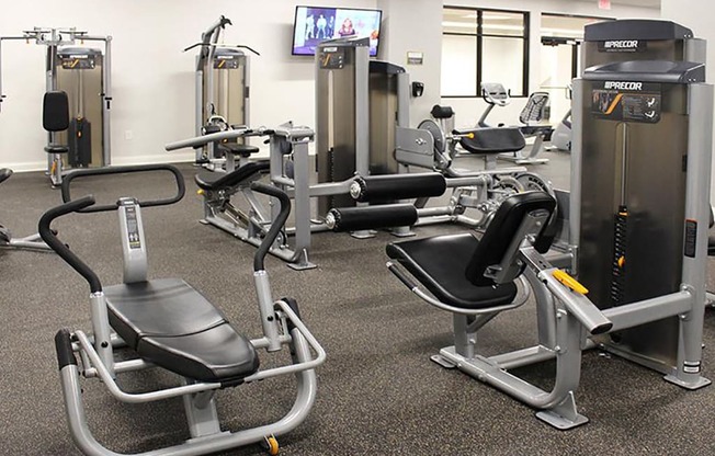 Building Amenities - Fitness Center at Residences at Leader, Ohio